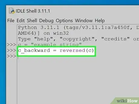 Image titled Reverse a String in Python Step 13