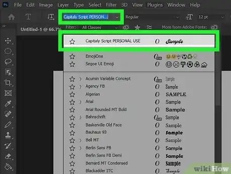 Image titled Add Fonts to Photoshop Step 4