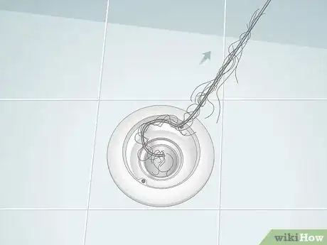 Image titled Clean Hair Out of a Shower Drain Step 12