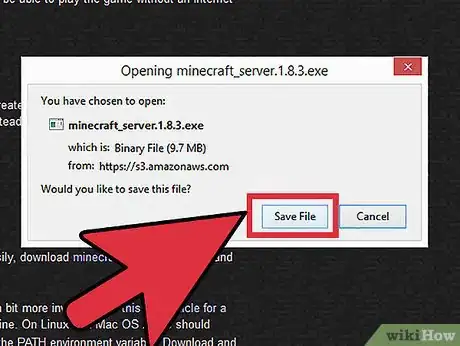 Image titled Update a Minecraft Server Step 6