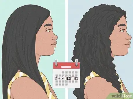 Image titled How Long Does It Take to Transition to Natural Hair Step 1