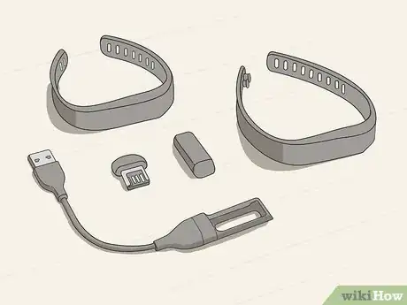 Image titled Set Up a Fitbit Flex Step 1