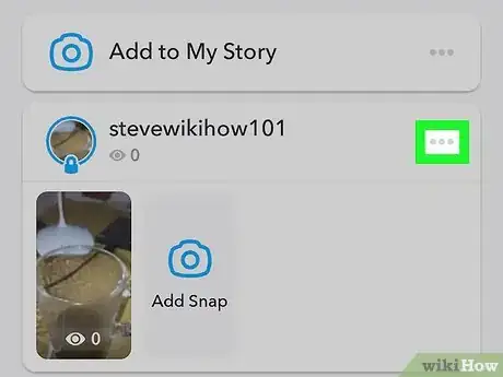 Image titled Create a Private Story on Snapchat Step 13