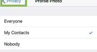 Change Who Can See Your Profile Photo on WhatsApp