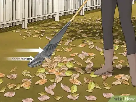 Image titled Rake Leaves Step 3