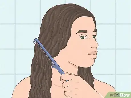 Image titled Straighten Your Hair Without Chemicals Step 1