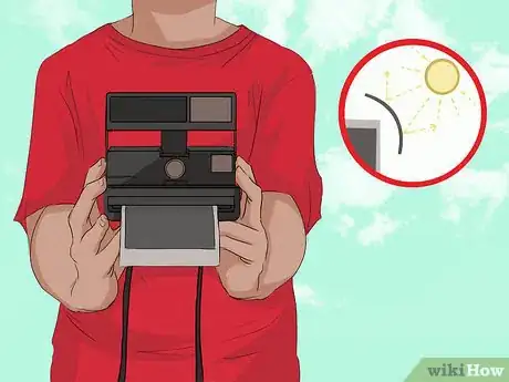 Image titled Use a Polaroid One Step Camera Step 8