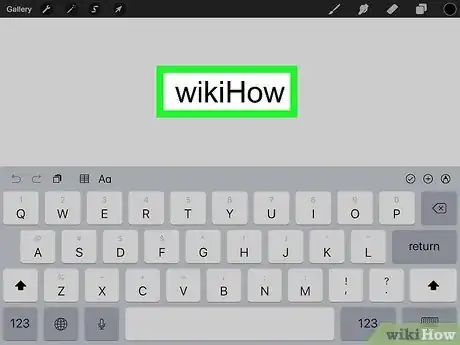 Image titled Use Text in Procreate Step 7