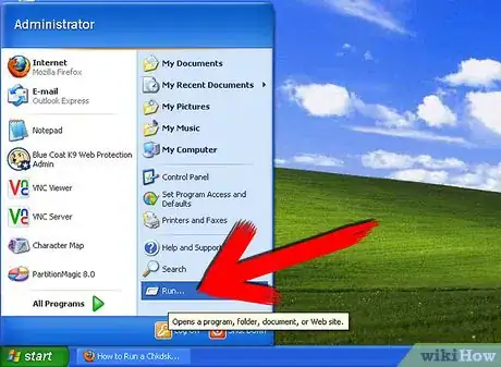 Image titled Run a Chkdsk Function on Windows XP Step 1