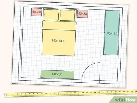 Image titled Arrange Furniture in a Small Bedroom Step 7
