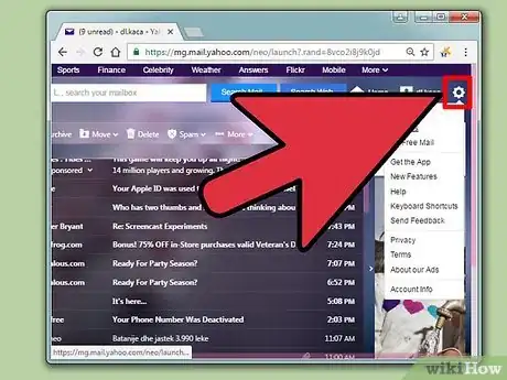 Image titled Connect Yahoo Mail to Facebook Step 3