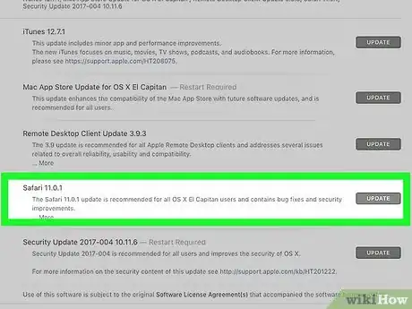 Image titled Update Safari on Mac Step 11