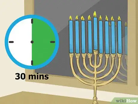 Image titled Light a Chanukah Menorah Step 12