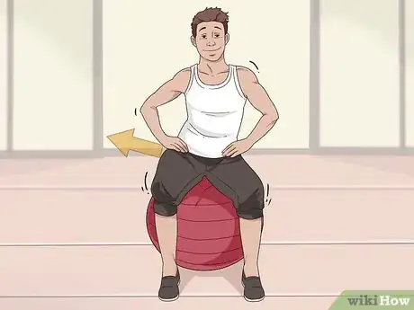 Image titled Use an Exercise Ball to Help with Lower Back Pain Step 3