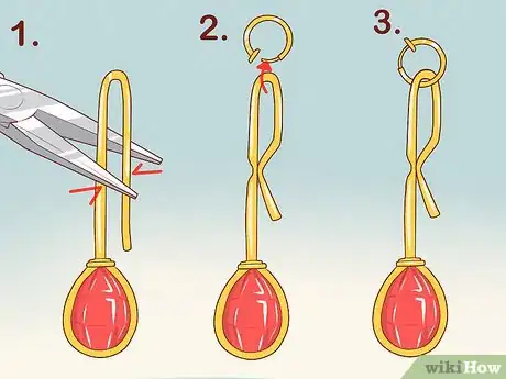 Image titled Convert Pierced Earrings to Clip On Earrings Step 6