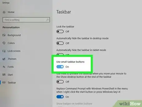 Image titled Alter the Size of Your Windows Desktop Taskbar Step 6