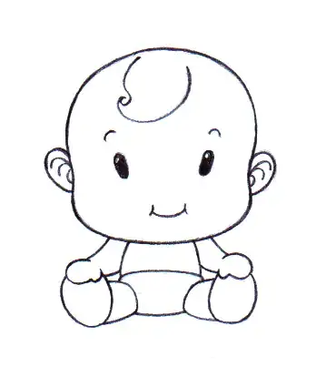 Image titled Draw a Baby Step 15