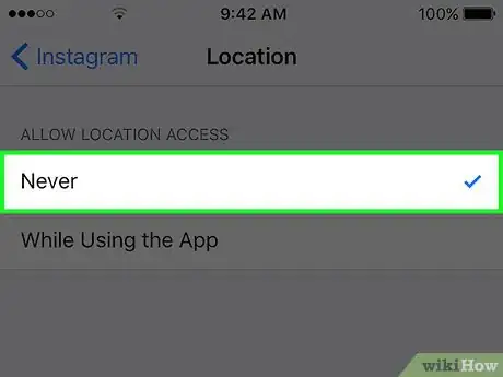 Image titled Stop Instagram from Using Your Location Step 4