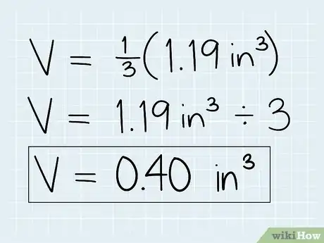 Image titled Calculate the Volume of a Cone Step 5