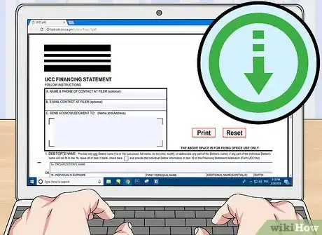 Image titled File a UCC Financing Statement Step 1