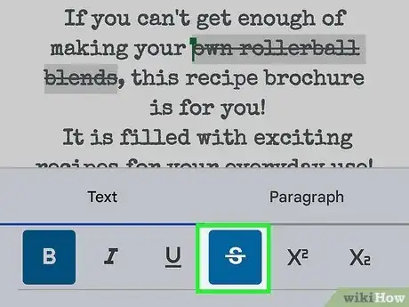 Image titled Strikethrough on Google Docs Step 11