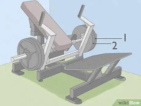 Image titled Use a Hip Thrust Machine Step 1