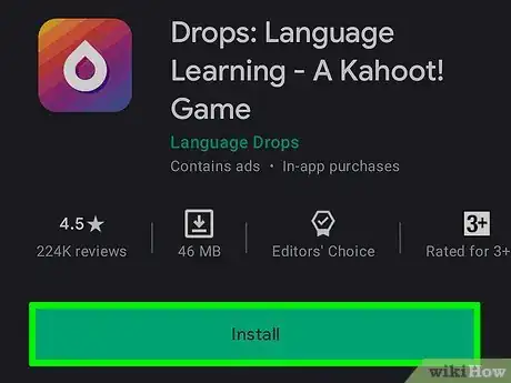 Image titled Use Drops Language App to Learn a New Language Step 1