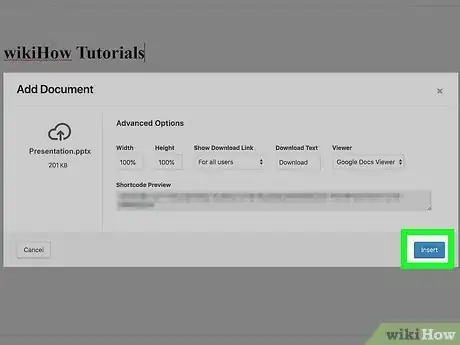 Image titled Add a PowerPoint to WordPress Step 33