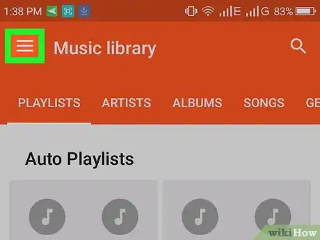 Image titled Create a Google Play Music Playlist on Android Step 2