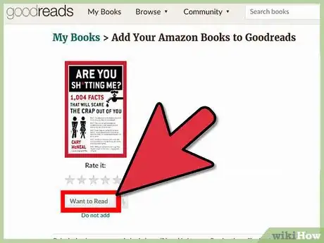 Image titled Add a Purchased Book from Amazon to Goodreads with the Add Amazon Book Purchases Feature of Goodreads Step 5