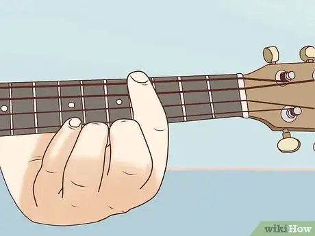 Image titled Play an E Chord on the Ukulele Step 5