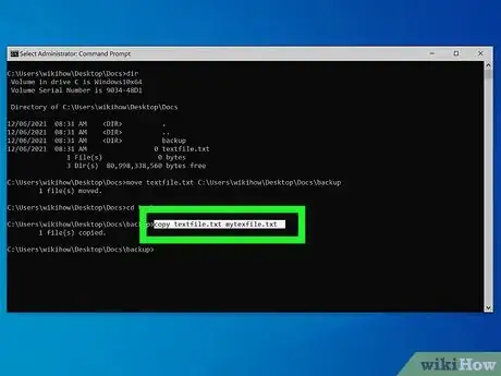 Image titled Use the Command Terminal in Windows 10 to Move and Copy Files_Folders Step 9