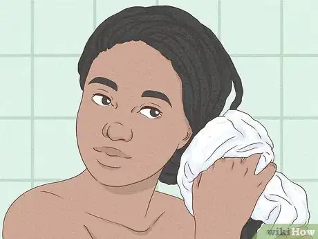 Image titled Wash Faux Locs Step 16