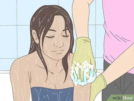 Image titled Shower Someone in a Wheelchair Step 22