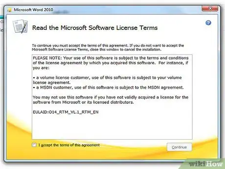 Image titled Install Microsoft Word 2010 Step 6