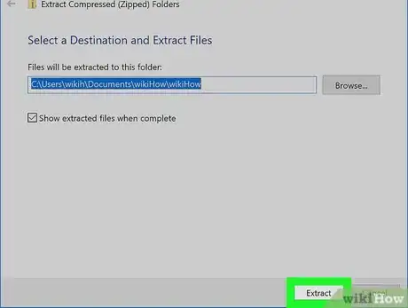 Image titled Open a Zip File Step 8