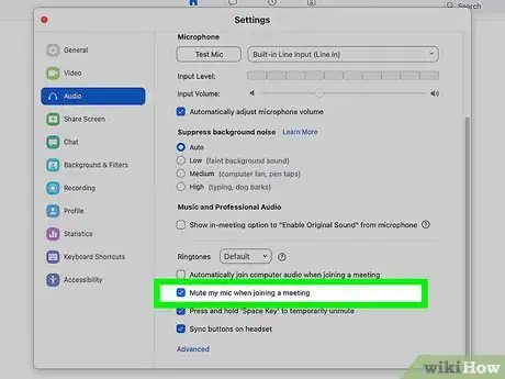 Image titled Mute or Unmute on Zoom Step 7