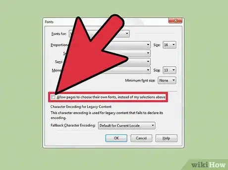 Image titled Change the Default Font in Firefox Step 8