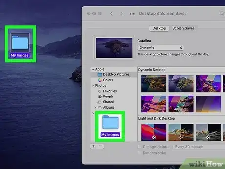 Image titled Put Multiple Pictures on Your Desktop Background on Mac Step 10