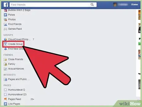 Image titled Make a Closed Facebook Group Step 2
