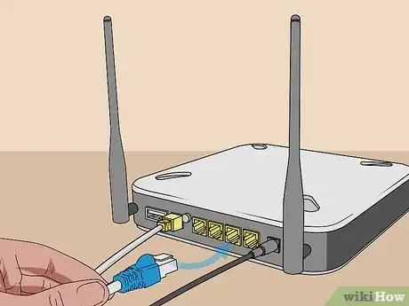 Image titled Connect a Router to a Modem Step 10