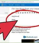 Forward an Email to Someone in Hotmail