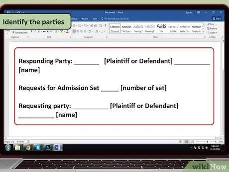 Image titled Answer a Request for Admissions Step 5