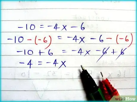 Image titled Solve a Simple Linear Equation Step 3Bullet2