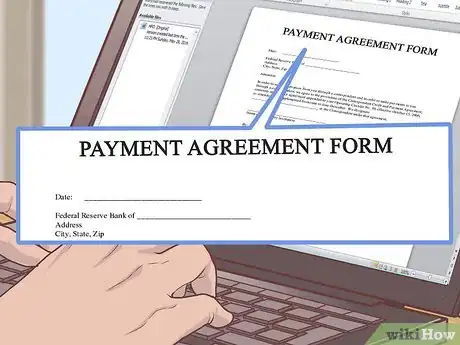 Image titled Write a Payment Agreement Step 3