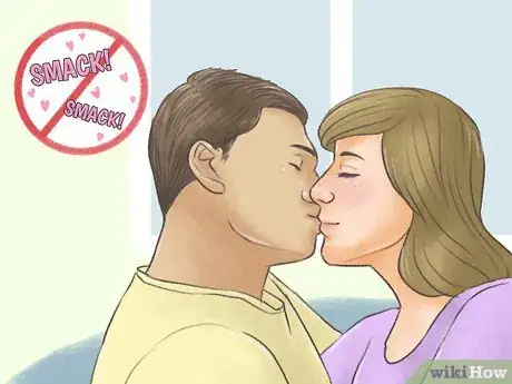 Image titled Breathe While Kissing Step 7