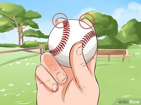 Image titled Throw a Cut Fastball Step 1