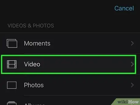 Image titled Combine Videos on iPhone Step 8