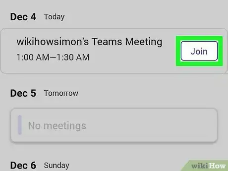 Image titled Join a Microsoft Teams Meeting Step 14