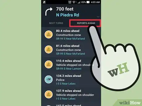 Image titled View All Local Reports on Waze Step 9